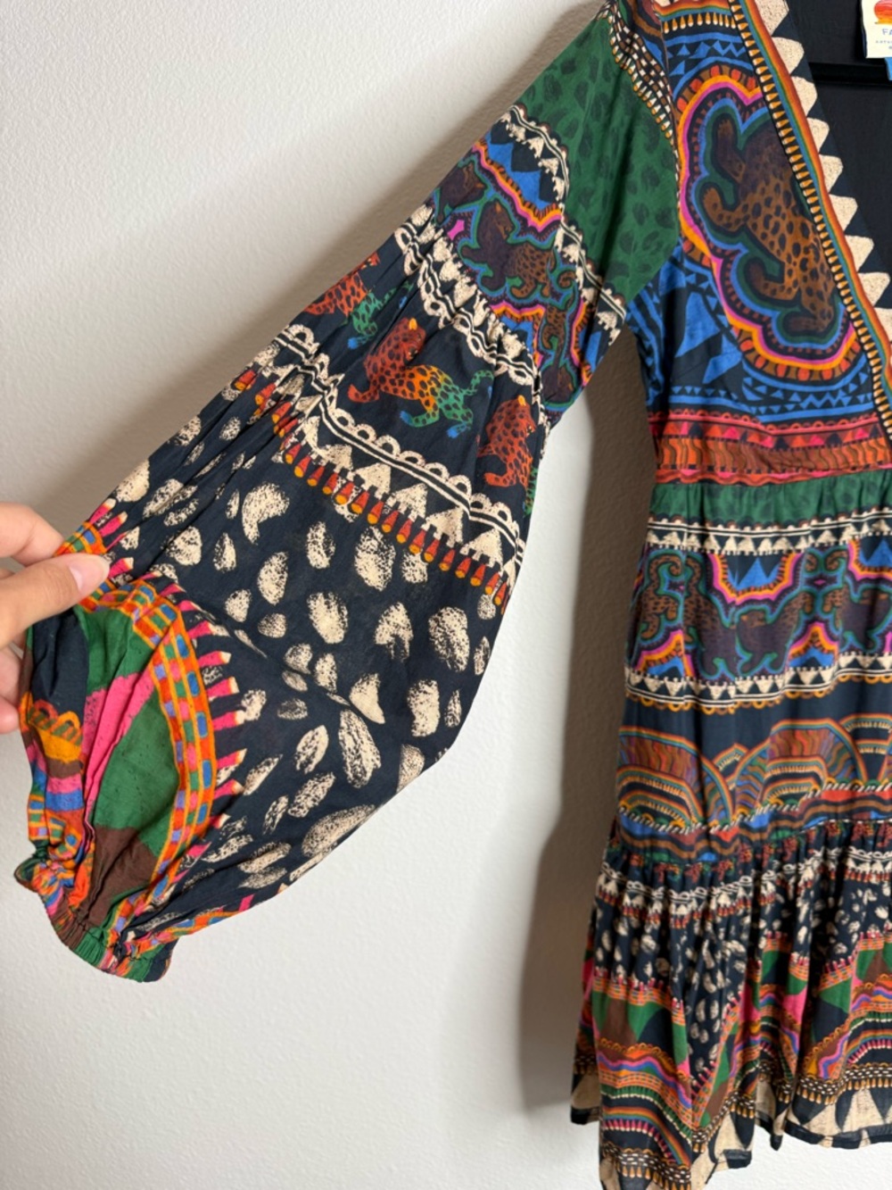 Farm Rio V-Neck Printed Tunic
Dress Sz Small - Picture 7 of 16